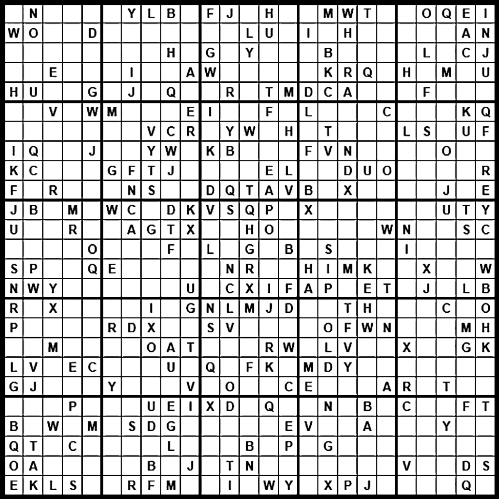 how to make a sudoku puzzle on word printable sudoku letters
