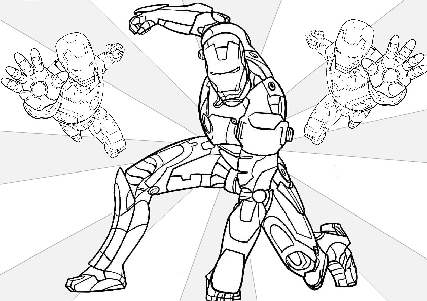 iron man coloring pages printable pdf print color craft