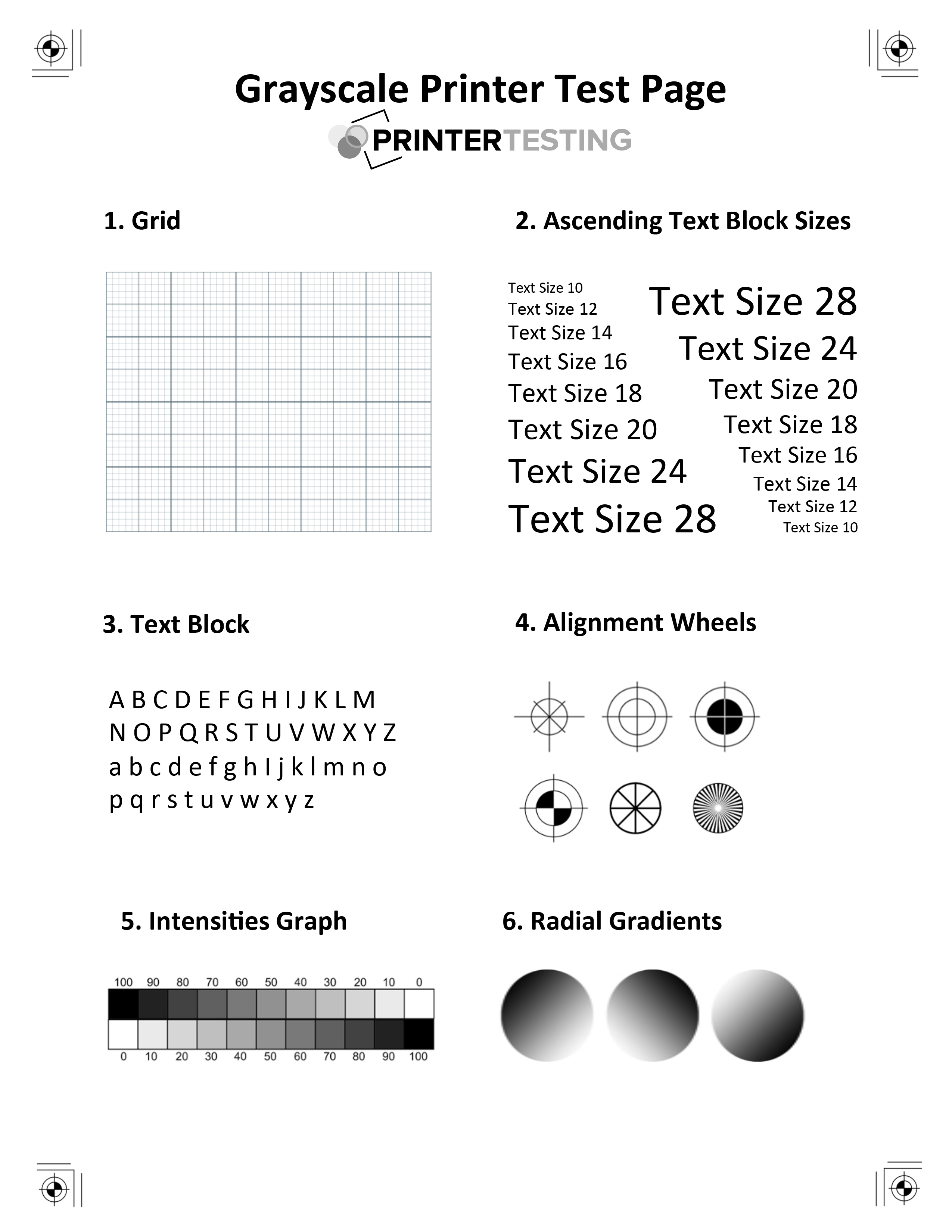 Hp Color Test Page Hp Color Test Page