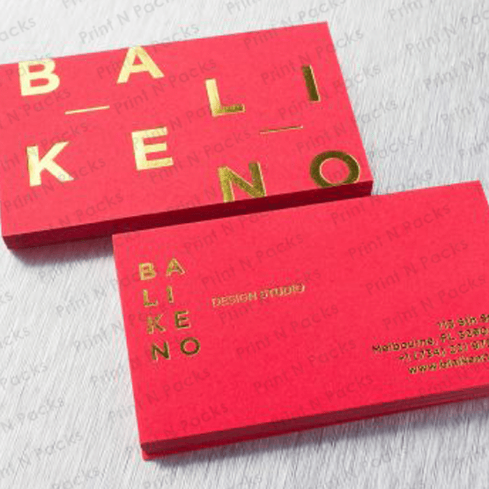 Why use business cards in this digital age? Foil Accent Business Cards - Printnpacks
