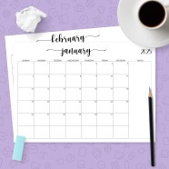 Printable Calendar Notes Printable Monthly Blank Calendar Template  Printable Calendar Notes Printable Monthly Blank Calendar Template