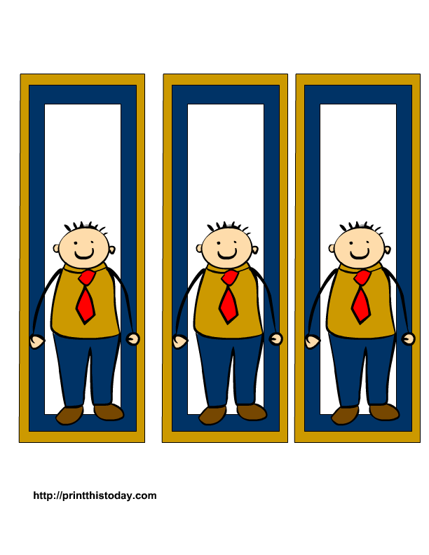 free printable fathers day bookmarks