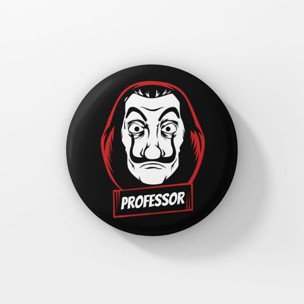Money Heist The Professor Pin Button Badge Printvic Com