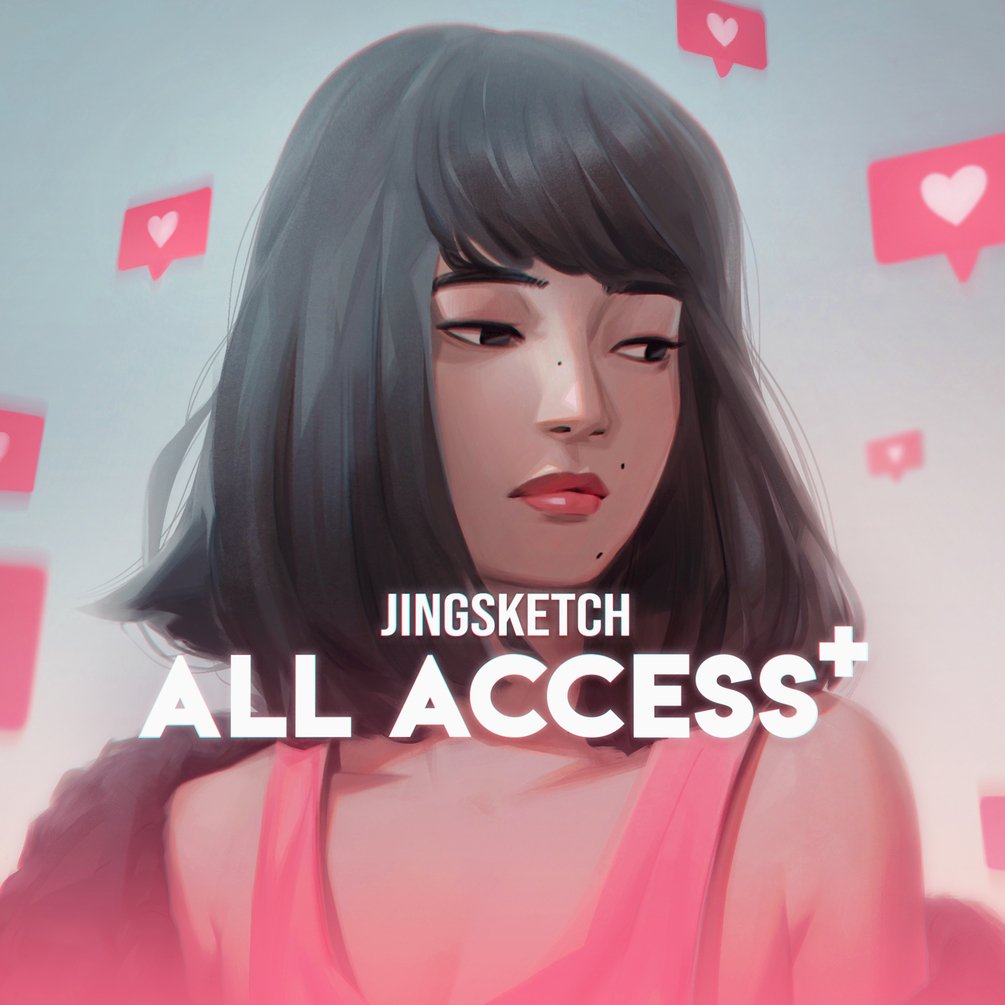 Jingsketch All Access+ Procreate Brushes