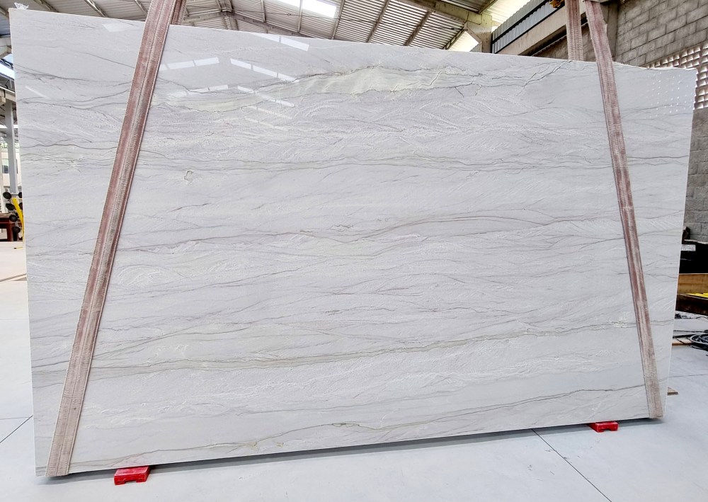 White Pearl 1st Choice 2cm Quartzite by PACIFICA