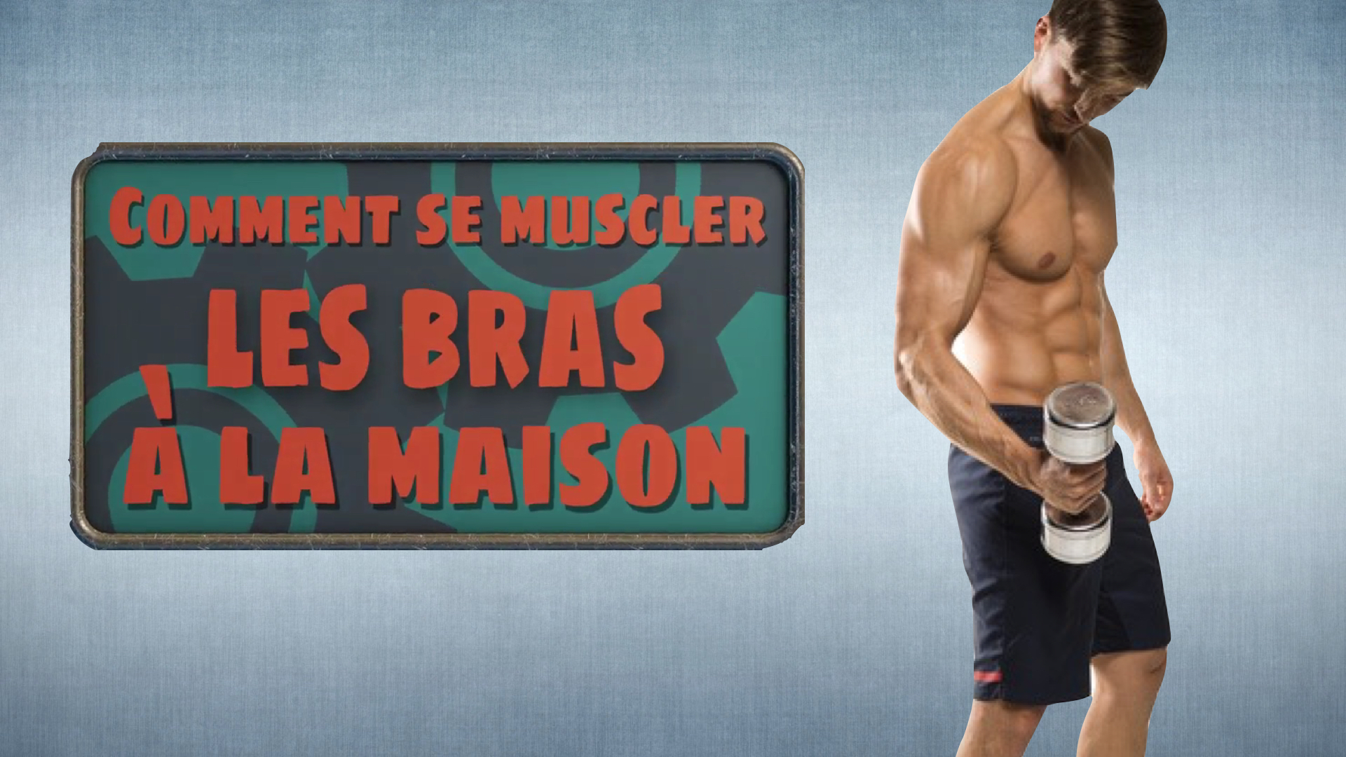 Comment se muscler les bras à la maison avec des haltères