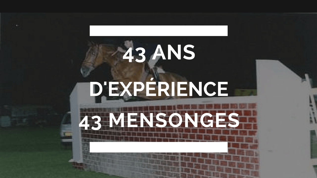 33++ 41 mensonges equestres qui vous empechent de progresser information