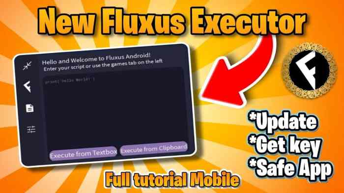 Fluxus roblox executor android