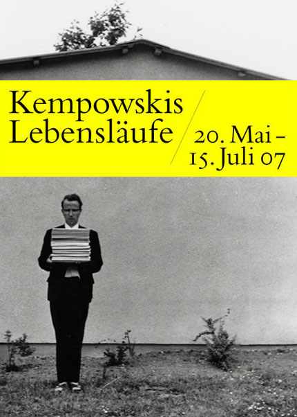 Kempowskis Lebenslaufe Akademie Der Kunste Berlin