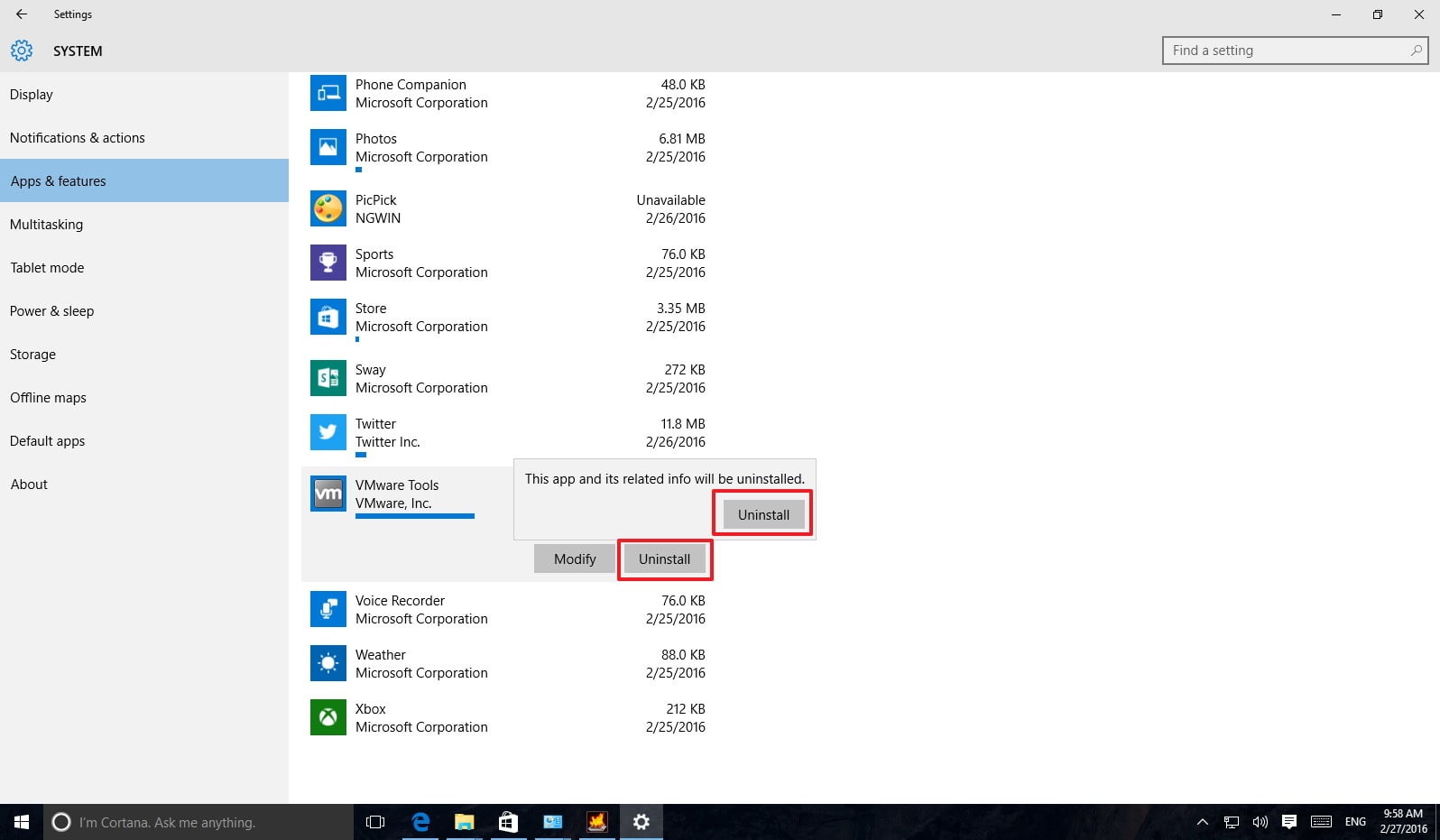 làm trống bộ nhớ windows 10 pc