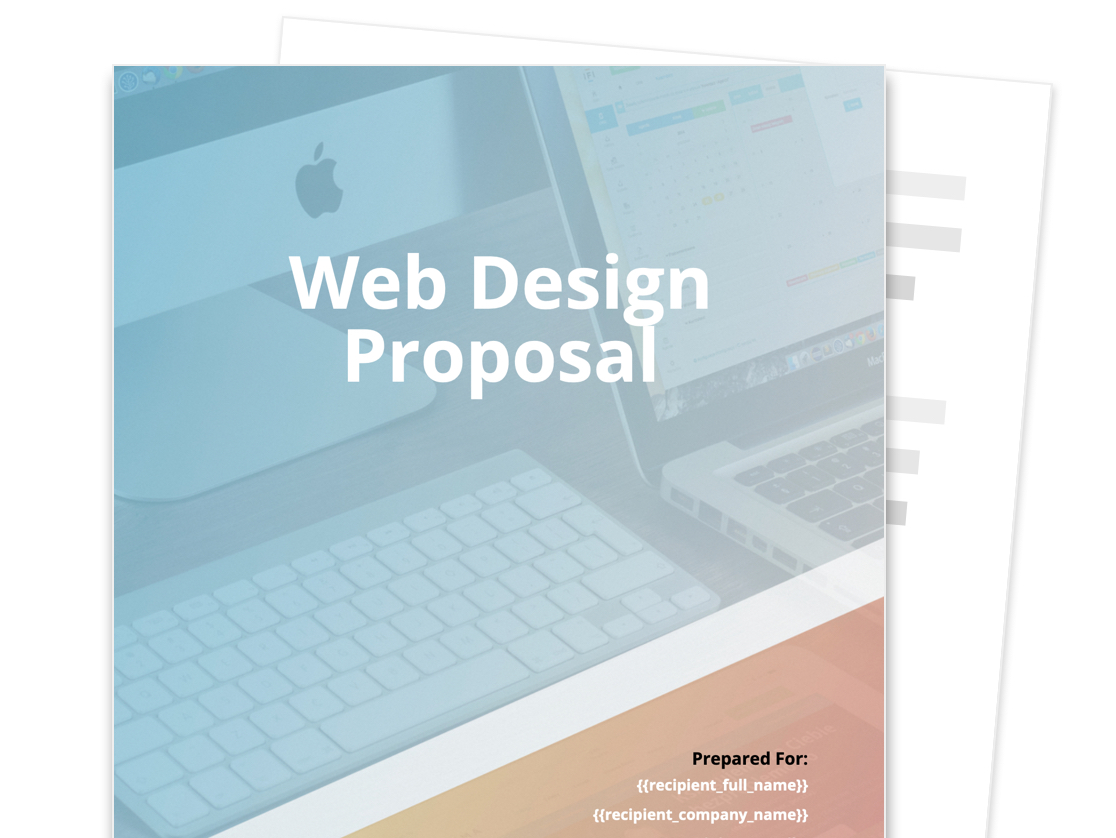 Web Design Proposal Template Word