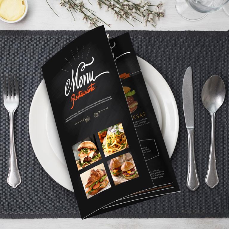 Menus - Pro Printing