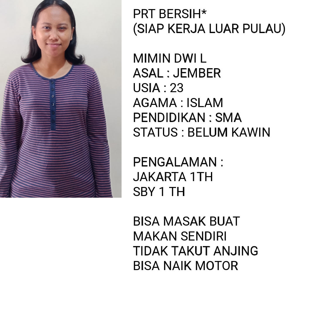 Siap Kerja : PRT dan Suster | Yayasan Penyalur PRT & SUSTER Surabaya