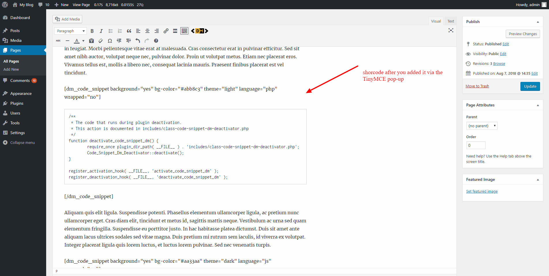 Existe un problema de seguridad en el plugin code snippets de wordpress, bastante importante. Code Snippet DM - WordPress plugin | WordPress.org മലയാളം