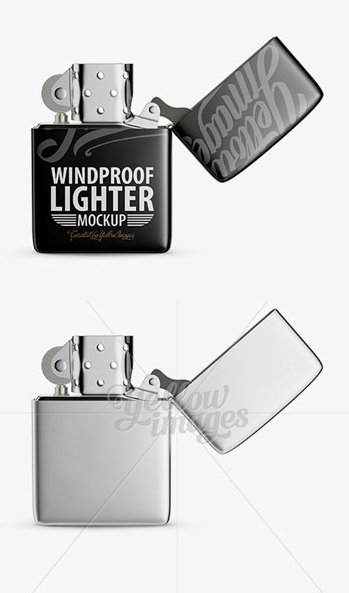 “have you got a lighter?” a question you've probably been asked, or have asked it yourself, . Opened Metallic Lighter Mockup Front View Mockups Free Psd Templates