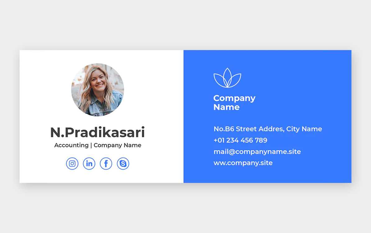 This resource allows you to quickly preview and design email signatures. 10 Best Email Signature Templates Psd Ai Eps Psd Design