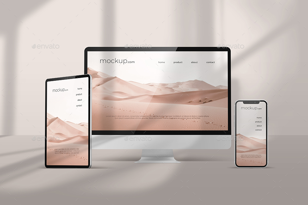 Find & download free graphic resources for responsive mockup. Responsive Screen Apple Device Mockup Psd Design