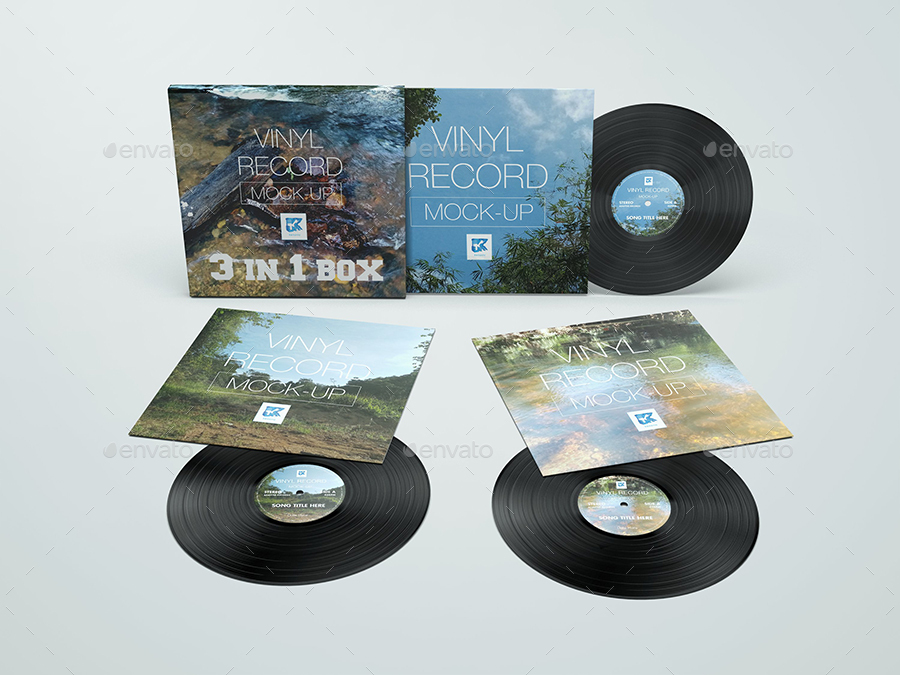 Onesie template can be used in garment as it is a one piece clothes combining usually trousers to pants like a pajama, this is common seen babies’ clothes. Vinyl Record Mockup Psd Presentation Psd Design