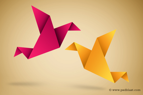 Advertisement birds are often envied for their ability to fly, but not all of them can. Paper Bird Icon Origami Symbolic Vector Illustration Psdblast