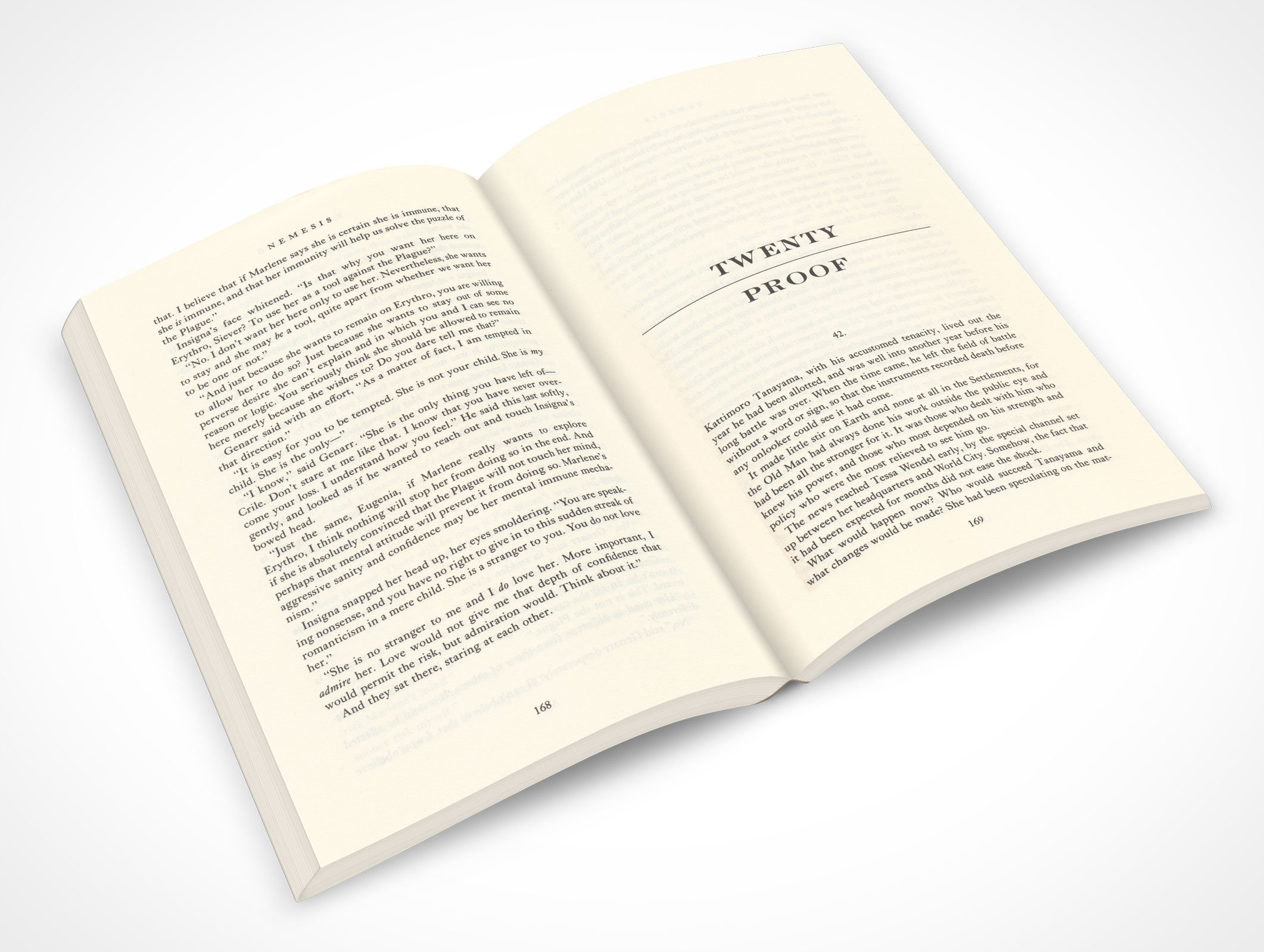 This free mockup as layered psd files equipped with . Book Spread Mockup High Angle Shot Of Open Paperback At 30 Rotation