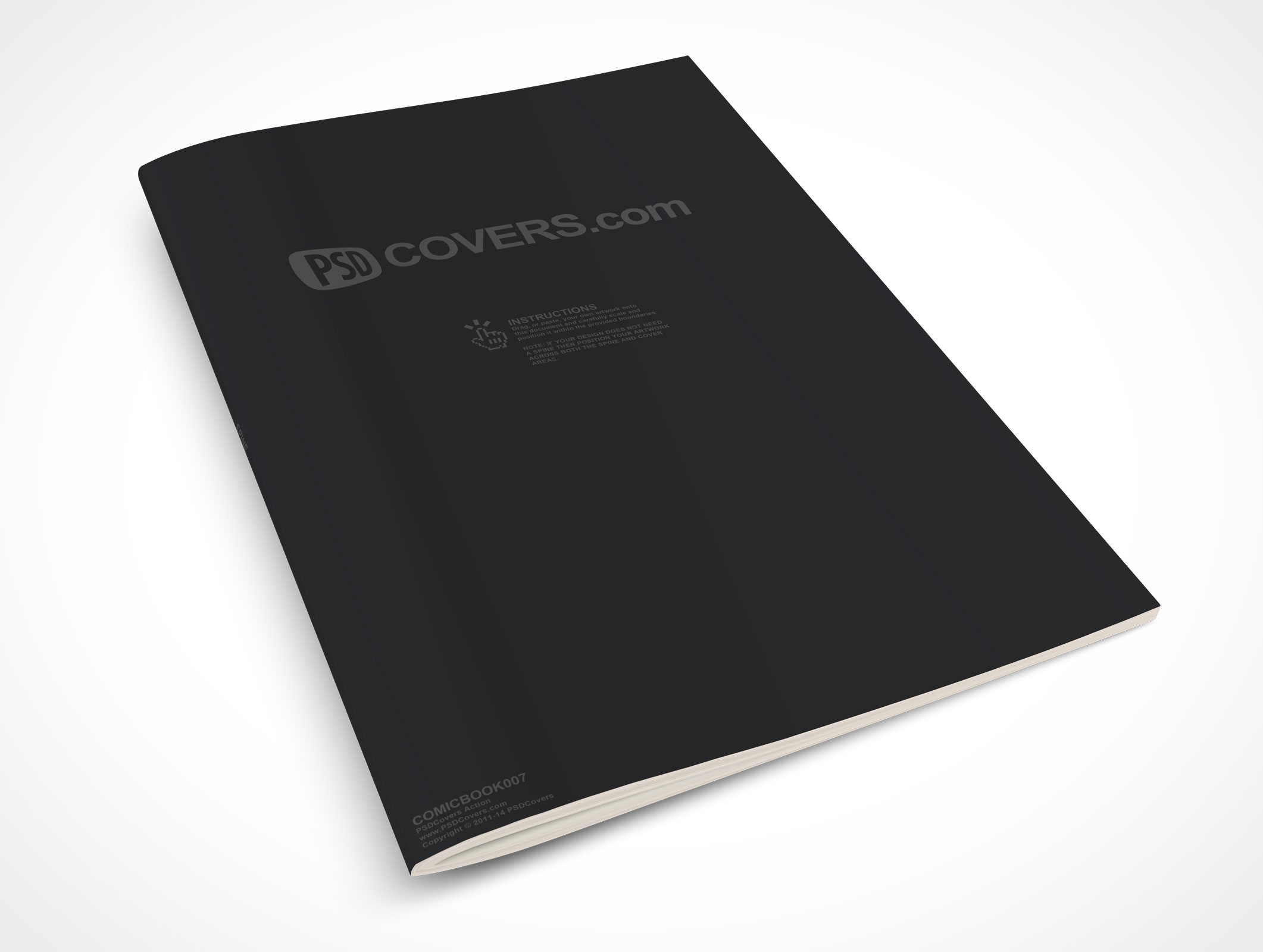 Comic Book and Graphic Novel Mockup