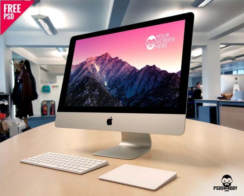 Use this imac psd to showcase your ui. Download Imac Mockup Free Psd Psddaddy Com