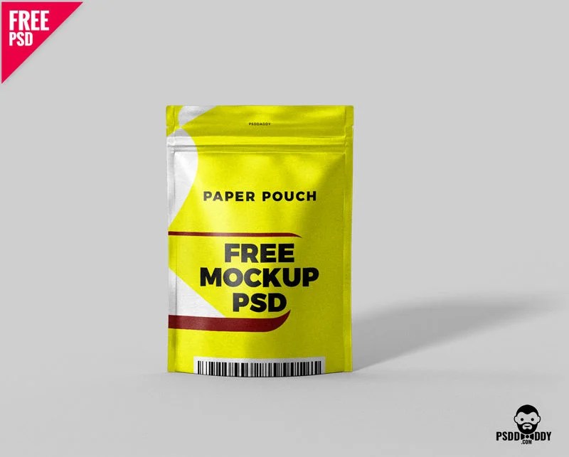 Find & download free graphic resources for free packaging mockup. Free Paper Pouch Free Mockup Psd Psddaddy Com