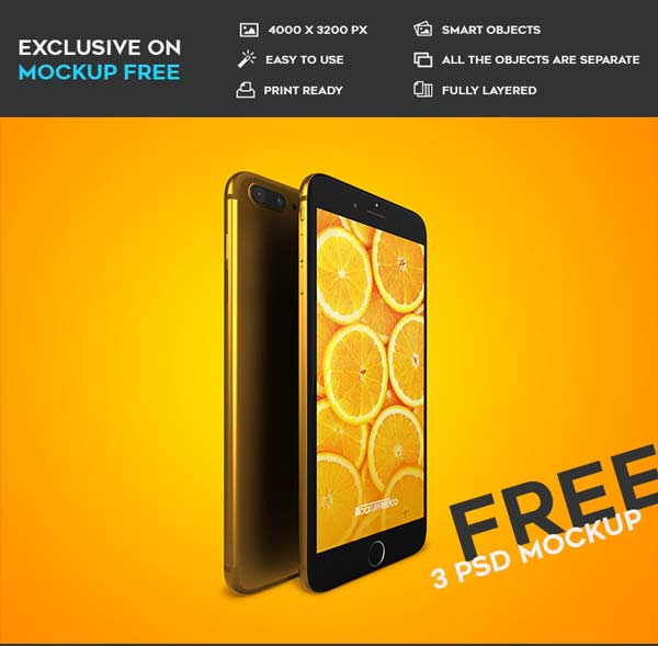 Please follow us to get the most recent updates on iphone 7 mockups. 30 Free Iphone 7 Mockup Psd Templates Psd Stack