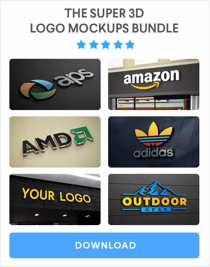 Free 3d glass window logo mockup. 3d Glass Wall Logo Mockup Template Psd