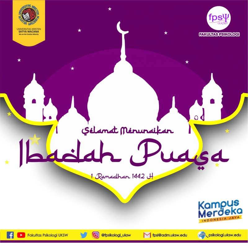 Selamat Menunaikan Ibadah Puasa 1 Ramadhan 1442 H
