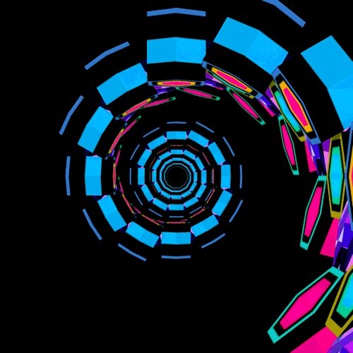 Mesmerizing Gifs by Hexeosis Are a Trip All By Themselves - Psychedelic