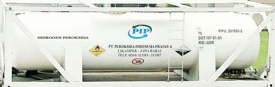Hidrogen peroksida 30% / h2o2 (perhydrol®) untuk analisis iso 1.2 penggunaan bahan/preparasi 1. The Product Pt Peroksida Indonesia Pratama