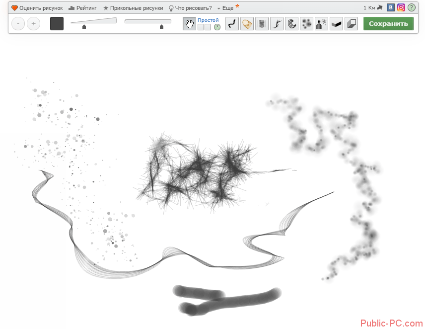 нарисовать человечка онлайн