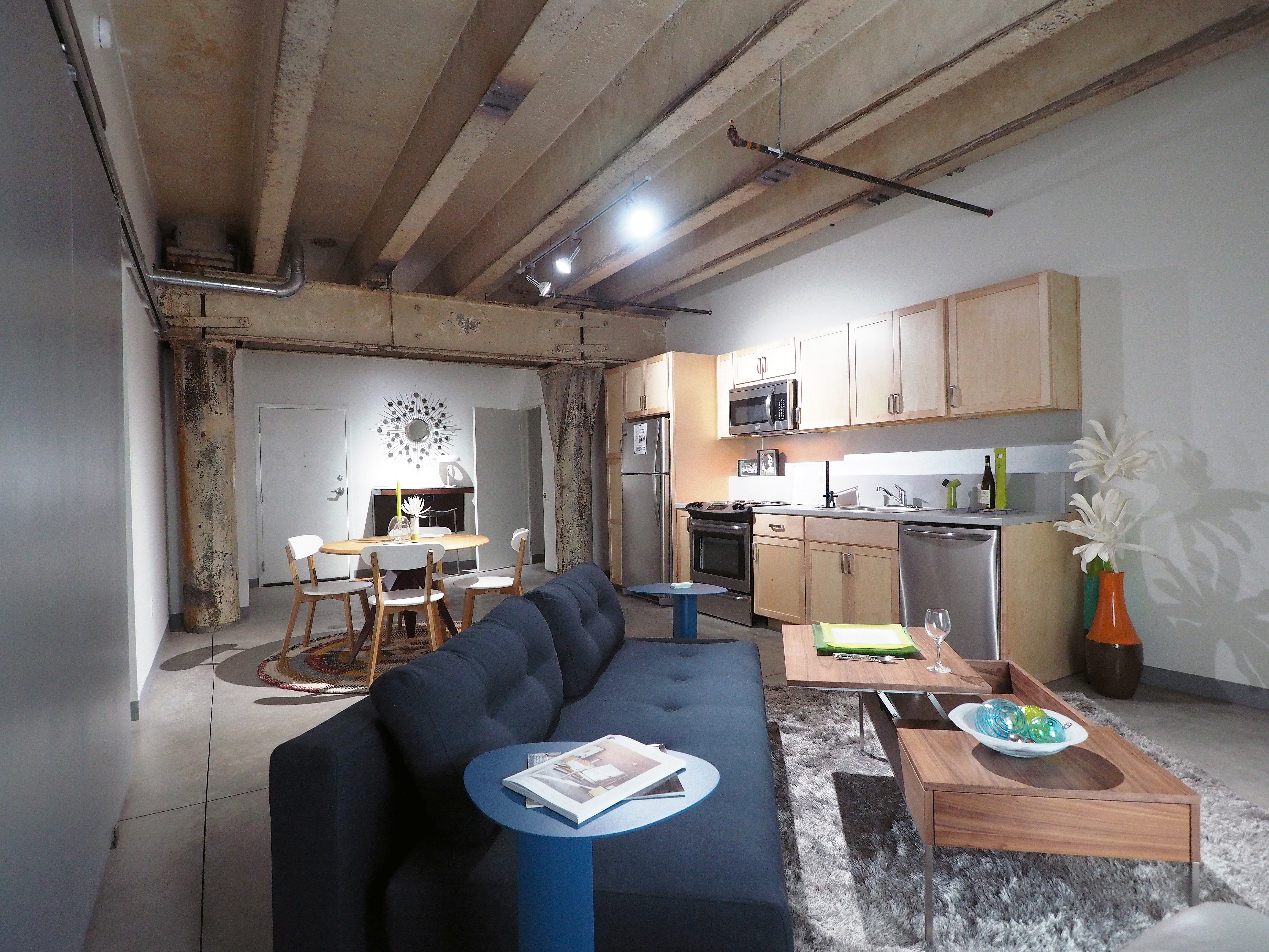 furnished apartment model