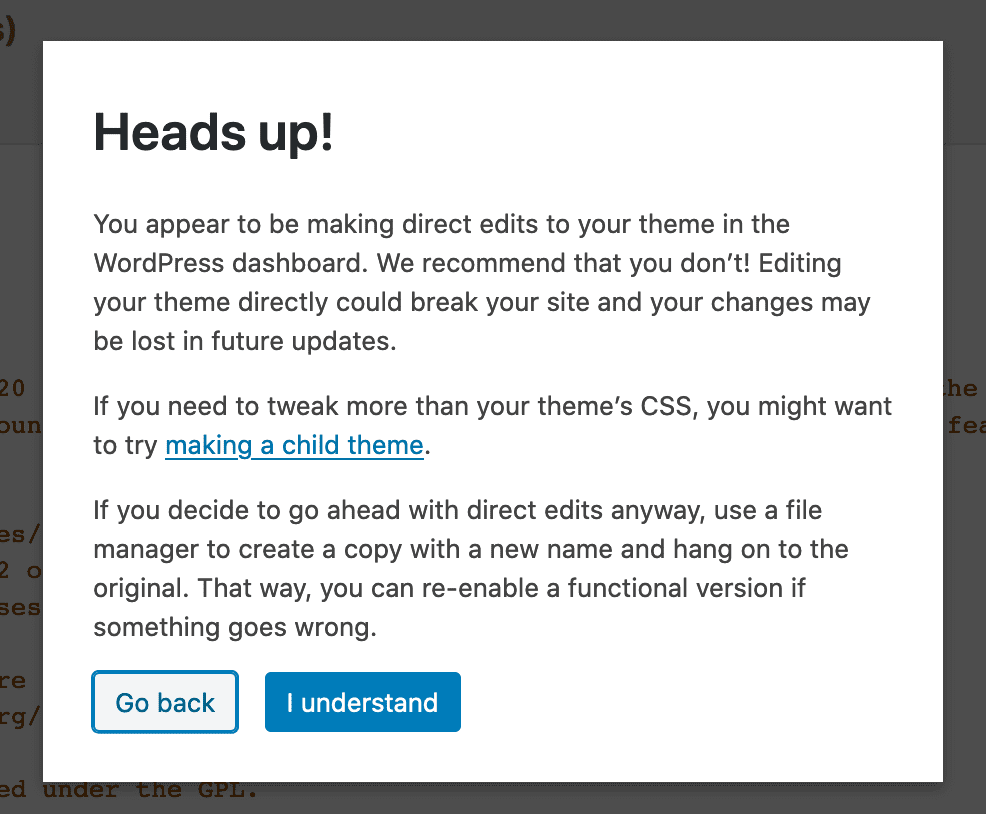 This allows you to edit the themes . How To Control Access To The Theme Editor In Wordpress Publishpress