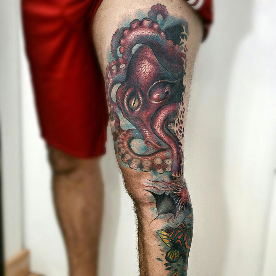 30 Tentacular Octopus Tattoos For Men | Laptrinhx 950_x_950_jpg