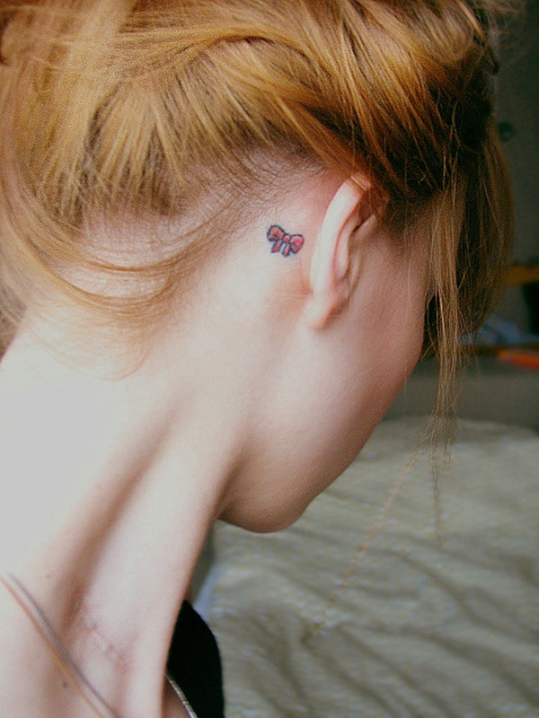 30 Cute Behind The Ear Tattoos For Women | Laptrinhx 800_x_600_jpg