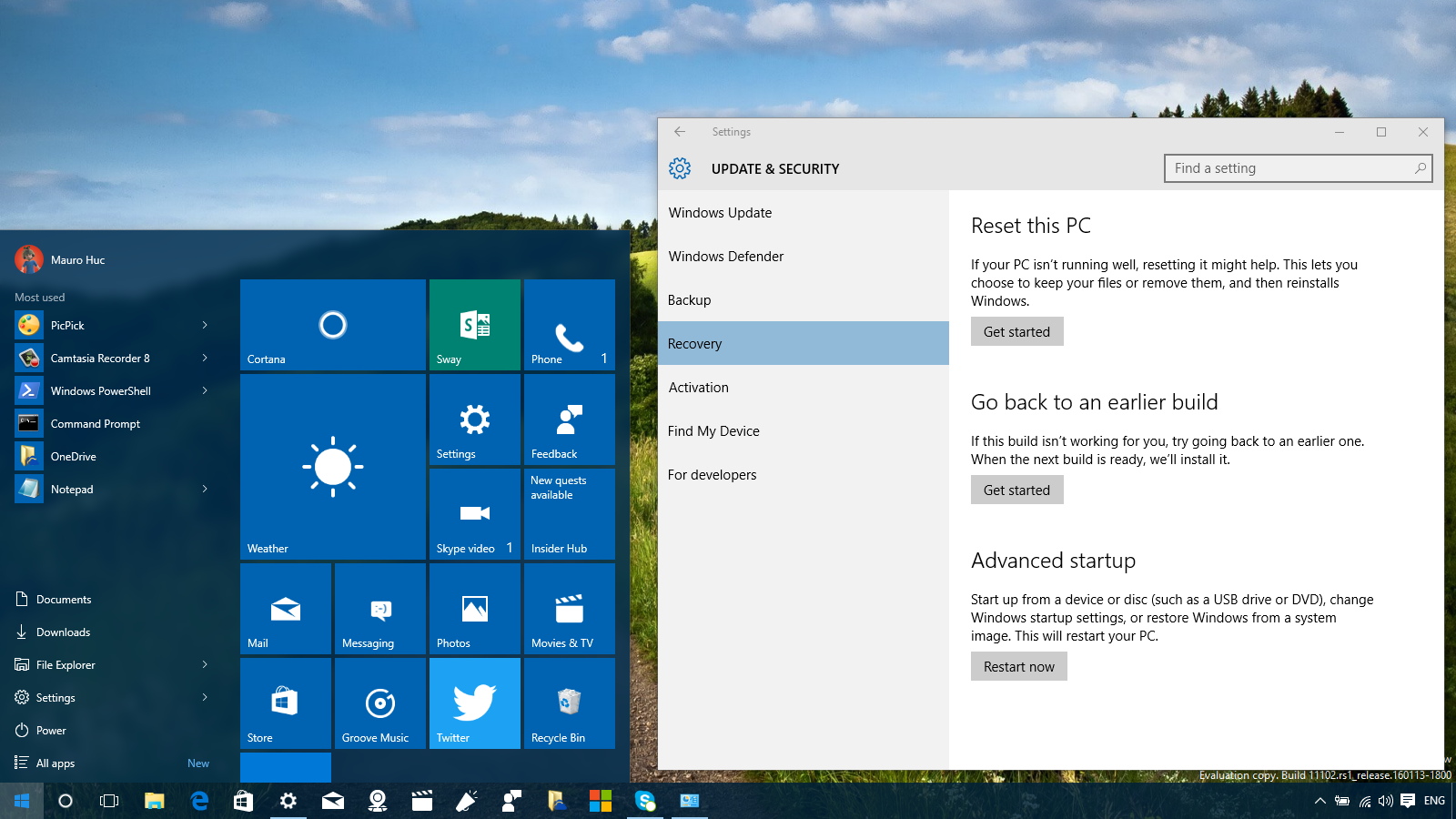 You can then reboot to switch between your installed versions of windows. How to access 'Advanced startup' options on Windows 10 to