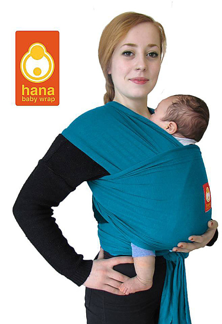 Hana Baby Wrap Wrap Organic Color Teal Pure Nature Hana Baby Wrap Wrap Organic Color Teal Pure Nature