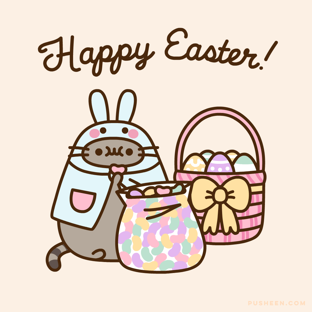 Pusheen Happy Easter 2021 Pusheen