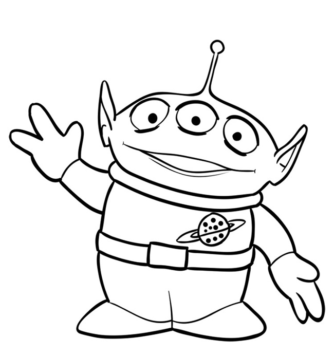 как нарисовать голову инопланетянина