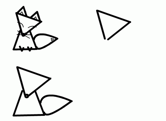 нарисовать лису ребенку 8 лет поэтапно