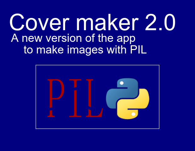 Make covers with PIL | python programming