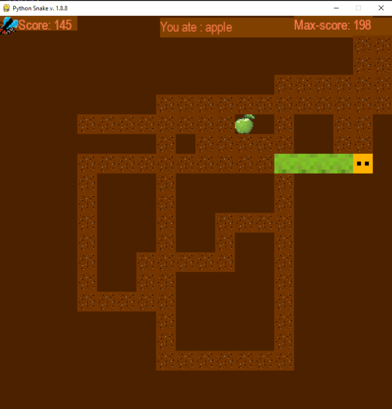 Python Snake game | python programming
