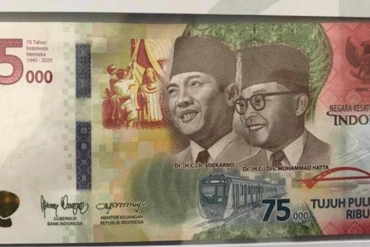 Apakah pencetakan uang rupiah pecahan Rp75.000 dapat menyebabkan inflasi  tinggi dan nilai tukar anjlok bagi rupiah? - Quora