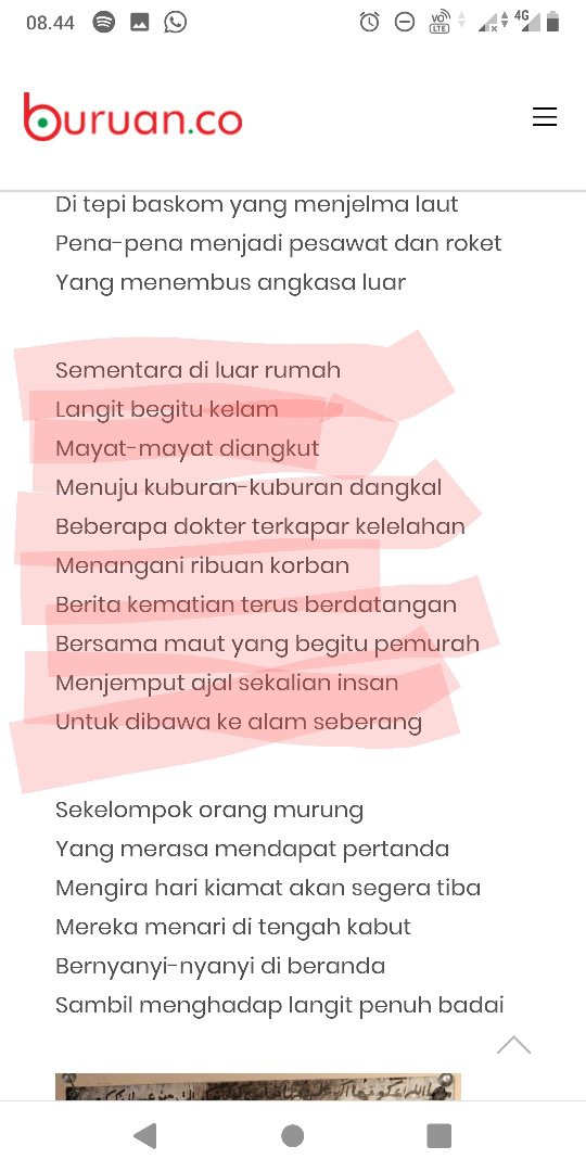 Apa pesan yang terdapat dalam puisi perihal waktu? - Quora