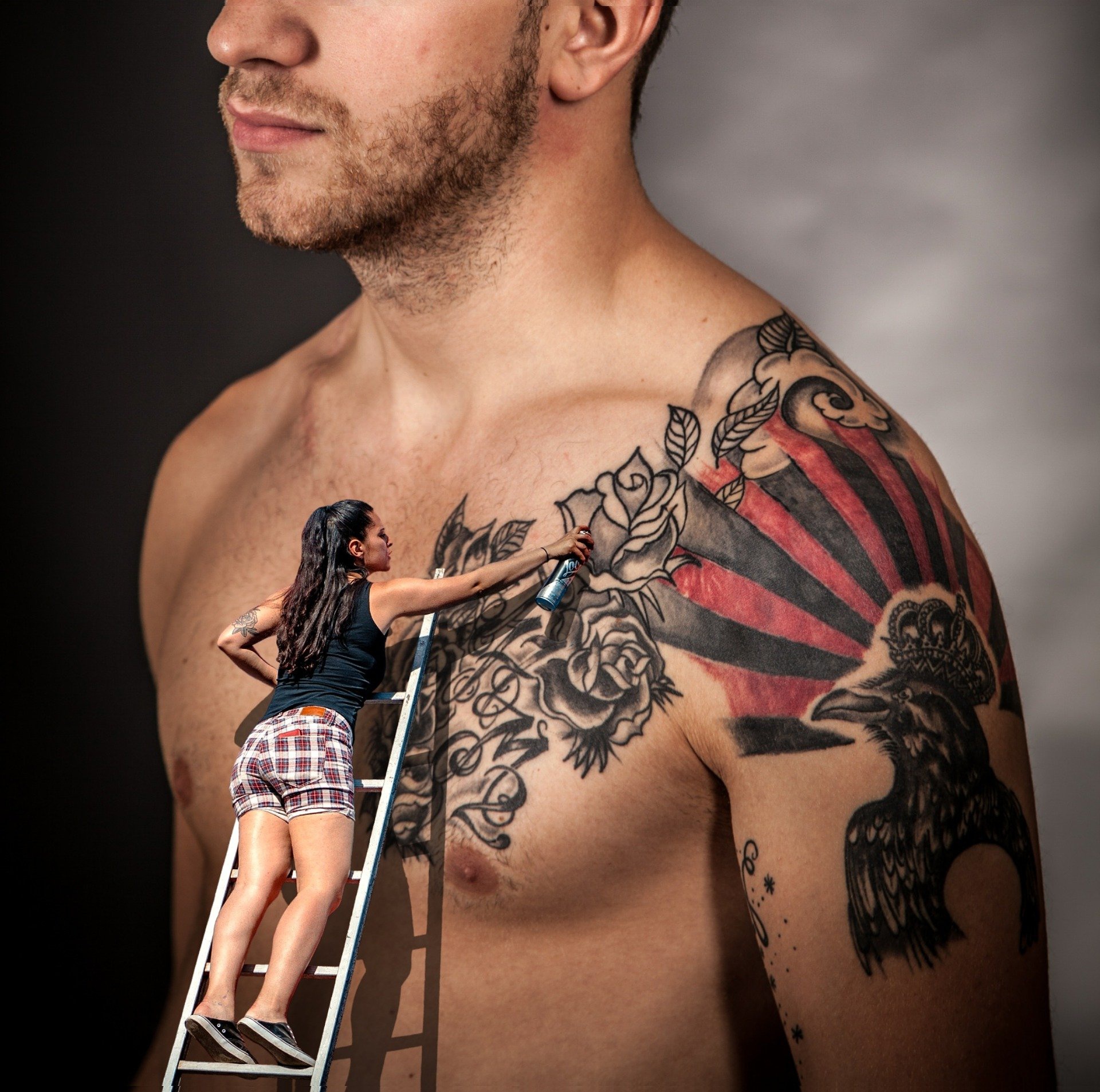 If your tattoo is applied properly and everything goes smoothly during the healing process, then you shouldn't . Is It Normal For A One Week Tattoo To Look Faded Quora
