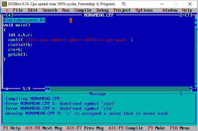 Apa yang akan terjadi jika kita tidak menggunakan iostream dalam program  C++? - Quora