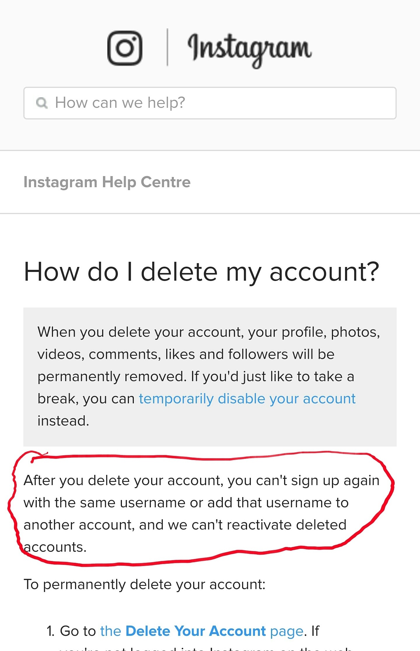 Get a copy of what you've shared on instagram, reads the page. How To Delete My Instagram Account And Save The Username Quora