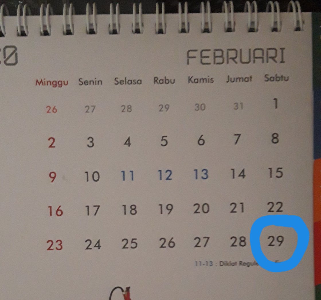 Sebutkan tahun berapa saja yang termasuk tahun kabisat? - Quora